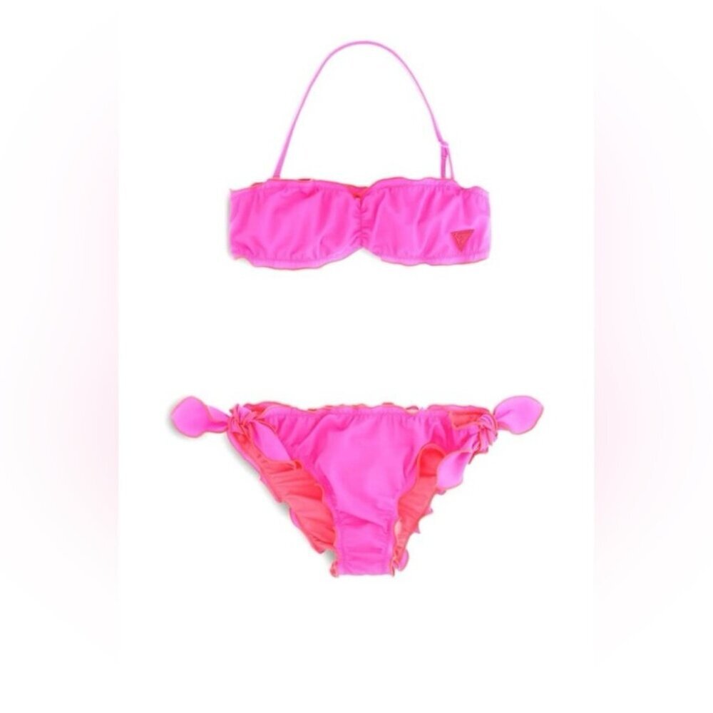 GUESS Kids Pink Bikini Swimwear NWT